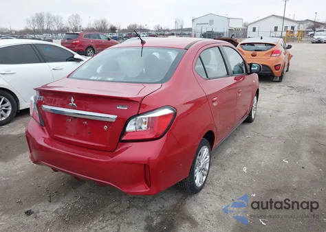 2023 Mitsubishi Mirage G4 Black Edition/Es/Le из США, поврежденный, VIN ML32FUFJ2PHF01505